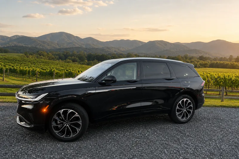 Lincoln Nautilus Reserve black luxury SUV